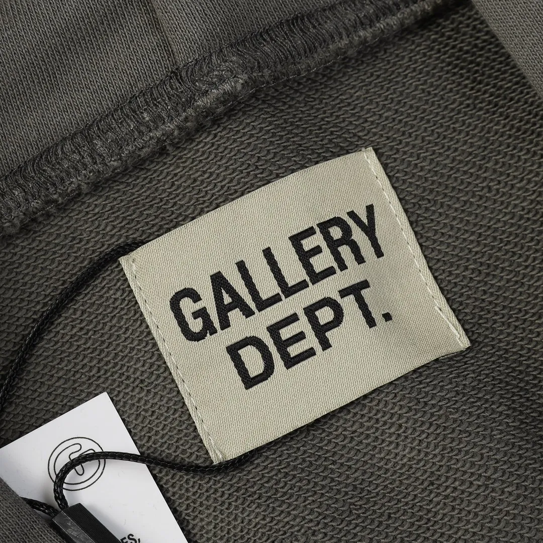 GALLERY DEPT. Autumn new hooded sweatshirt Style number: D3082P210 Color: Green Size: S M L XL